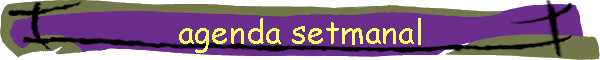 agenda setmanal